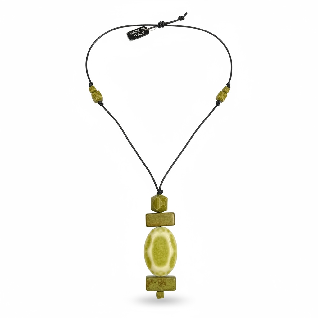 Olive Grove Pendant Necklace