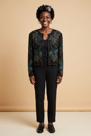 Midnight Garden Embellished Jacket