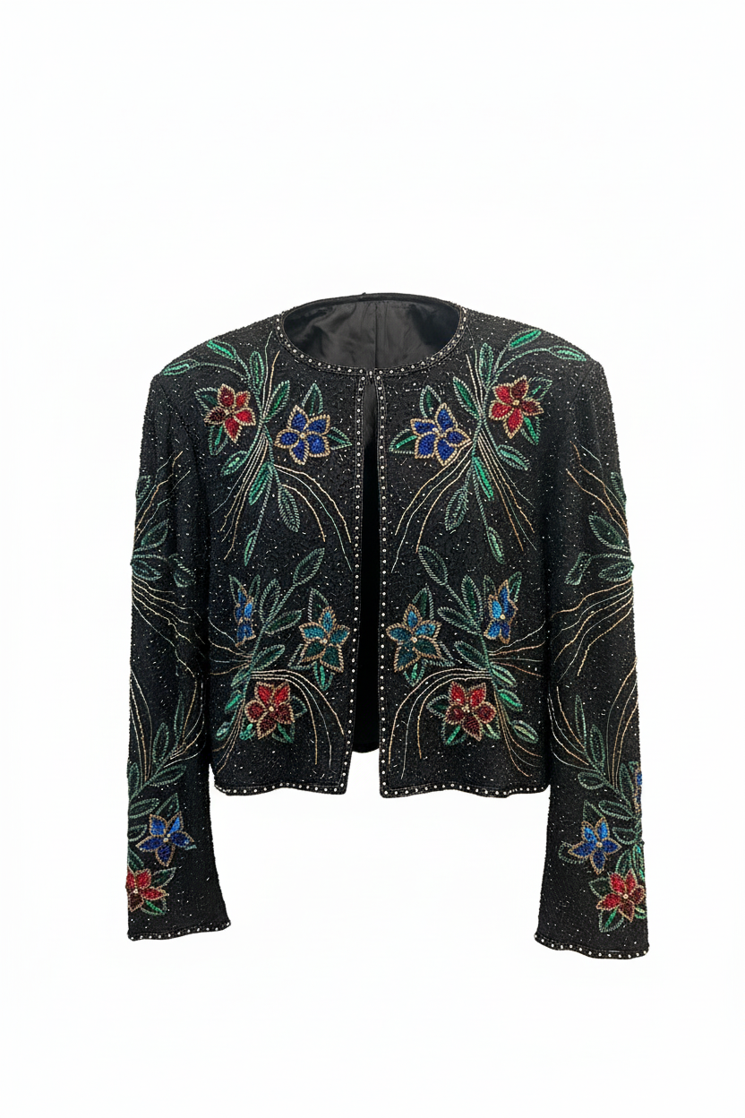 Midnight Garden Embellished Jacket