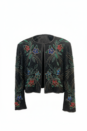 Midnight Garden Embellished Jacket