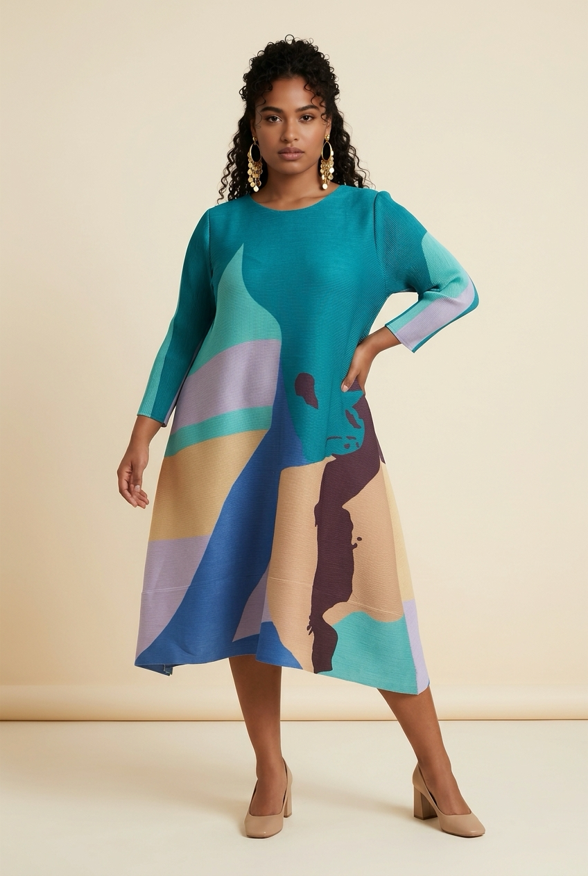 Emerald Muse Midi Dress