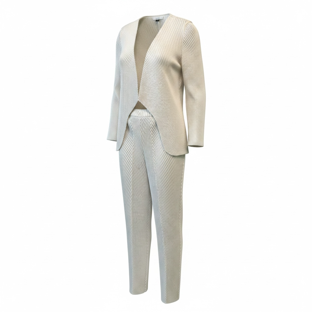 Simply Vanité Beige Two-Piece Set
