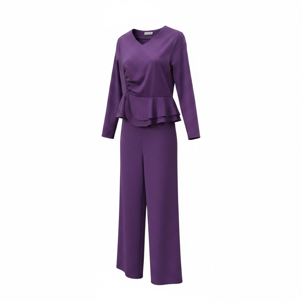 Metamorphosis Girl Purple Pant Set