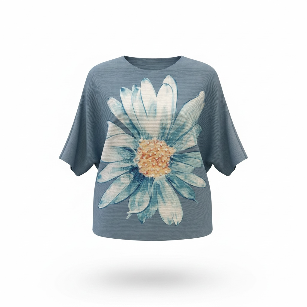 Vanite Couture Daisy Print Top