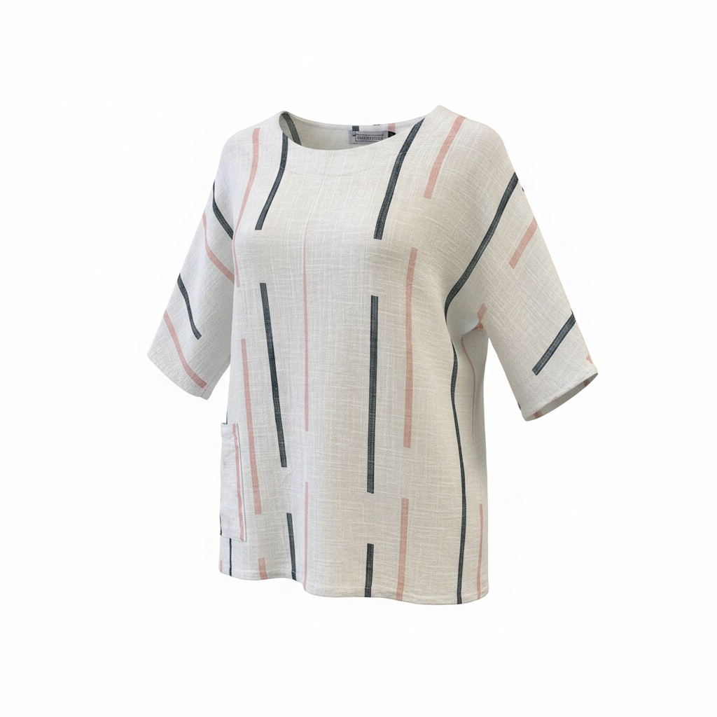 Tranparente white tunic