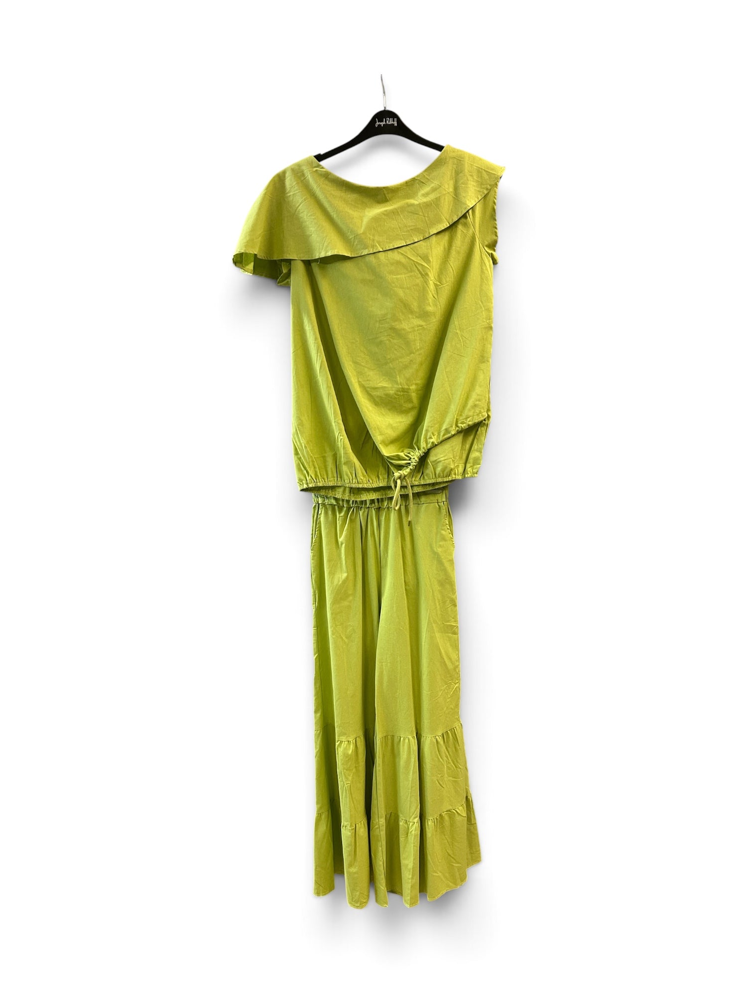 LLB Chartreuse Breeze Linen 2-Piece Set