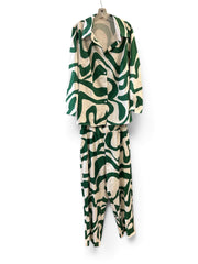 LLB Verde Swirl Two-Piece Set