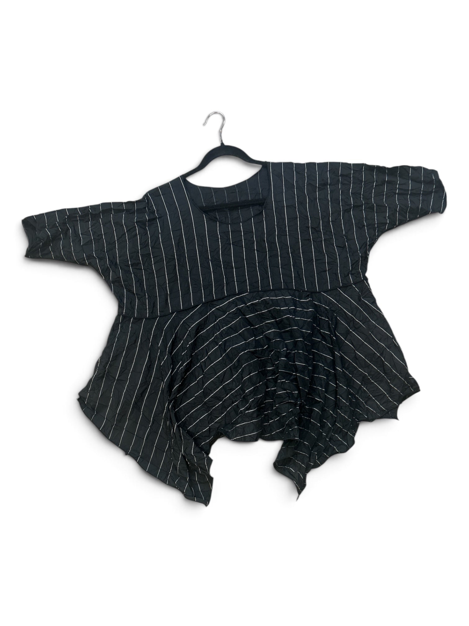 Hey Dari Noir Pinstripe Tunic