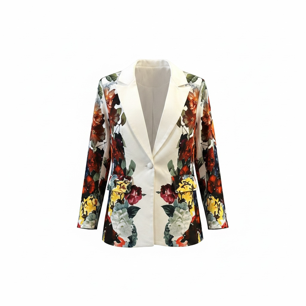 N By Nancy Botanical Mirror Two Piece Suit