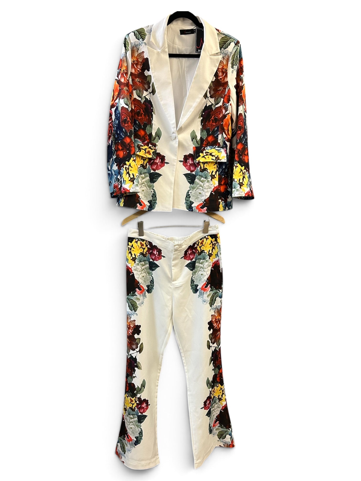 N By Nancy Botanical Mirror Two Piece Suit