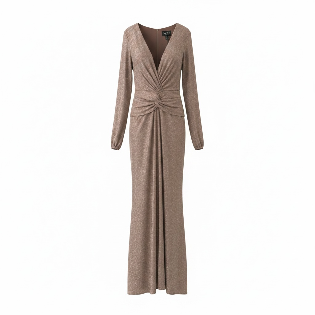 Mocha Shimmer Gown
